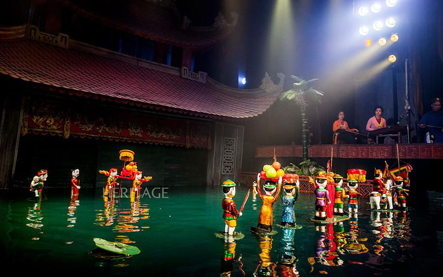 hanoi Water Puppet Theatre - top things to see in hanoi vietnam
